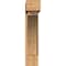 Ekena Millwork Thorton Block Smooth Bracket w/ Offset Brace, Western Red Cedar, 7 1/2"W x 28"D x 36"H BKT0806X28X36THR05SWR - alternate 3